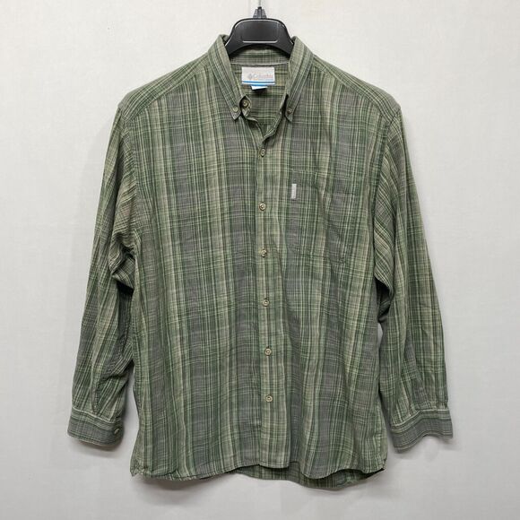 Columbia Other - Columbia Men Long Sleeve Button Shirt Top Size Large Cotton B344 -18